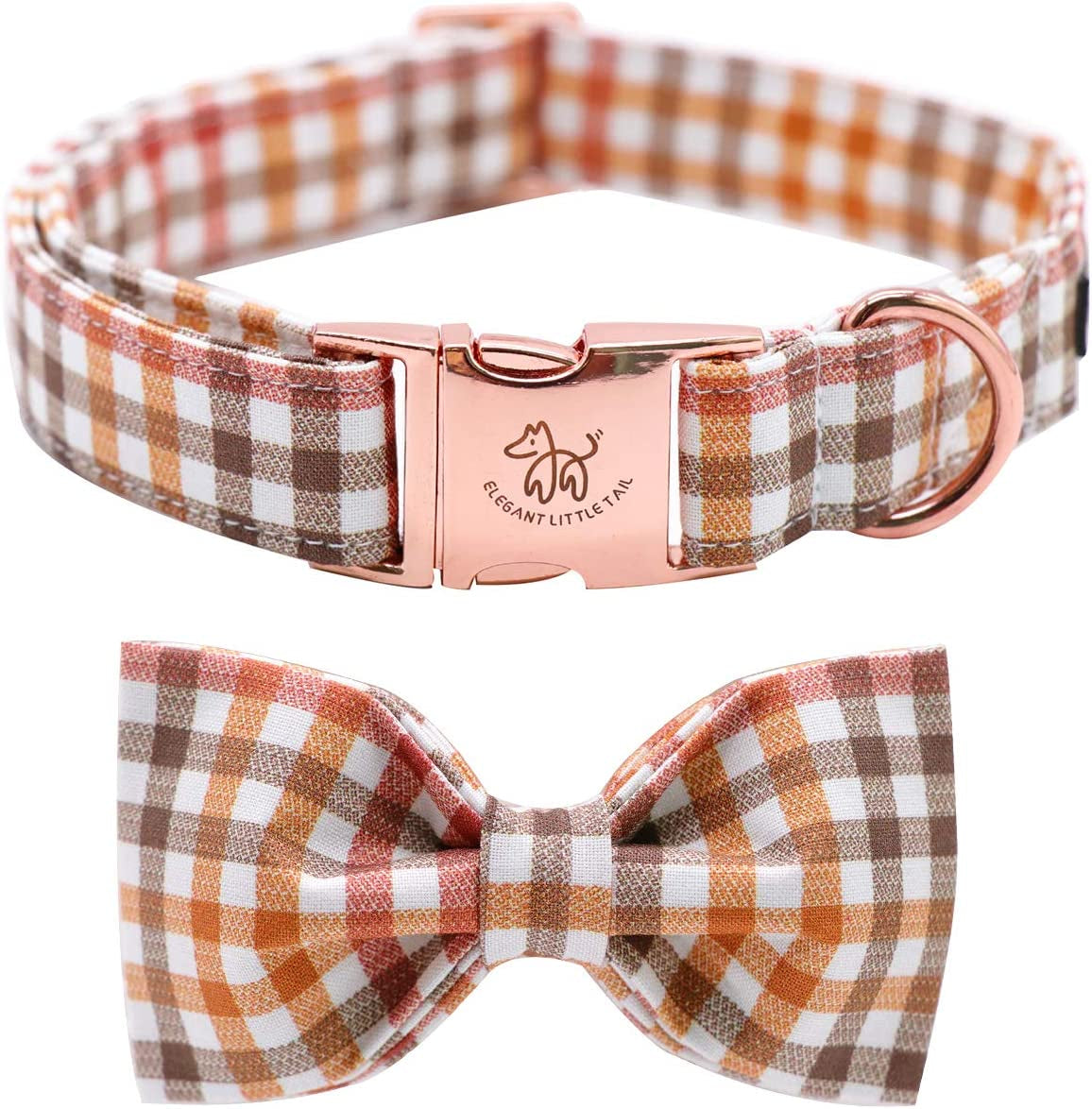 Dog Collar with Bow, Comfotable Dog Bowtie, Bowtie Dog Collar Adjustable Dog Collars for Small Medium Large Dogs