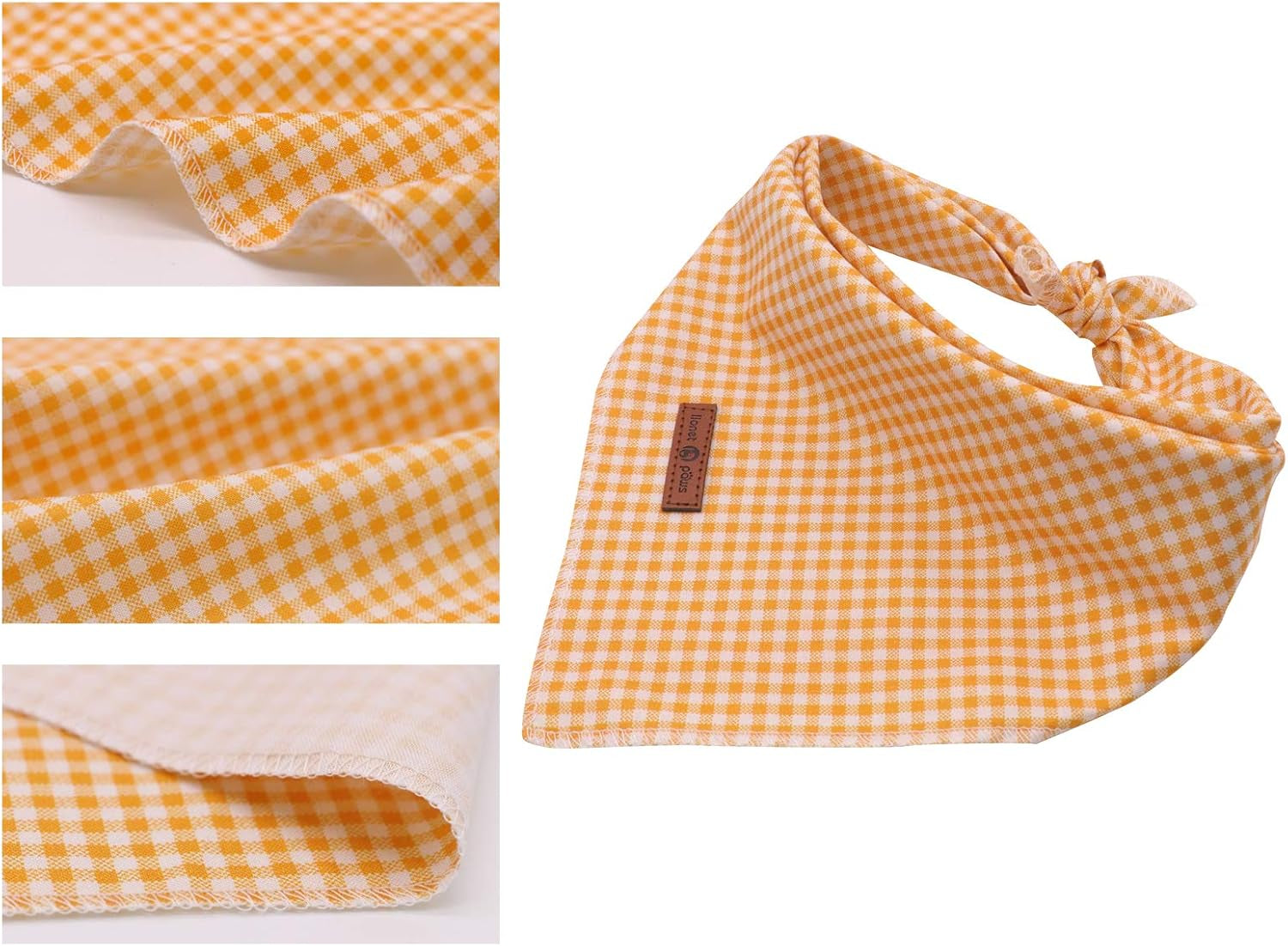Dog Bandana for Small Medium Large Dogs, Cat Dogs Kerchief Triangle Bibs Scarf for Girl or Boy